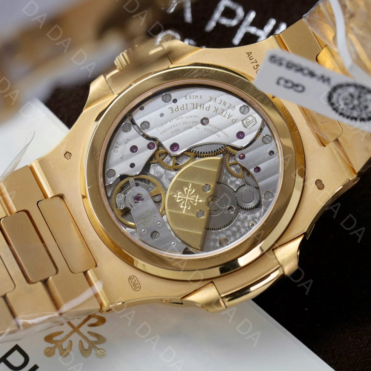 파텍필립 노틸러스 5724 금통 브라운다이얼 다이아베젤 40mm 8