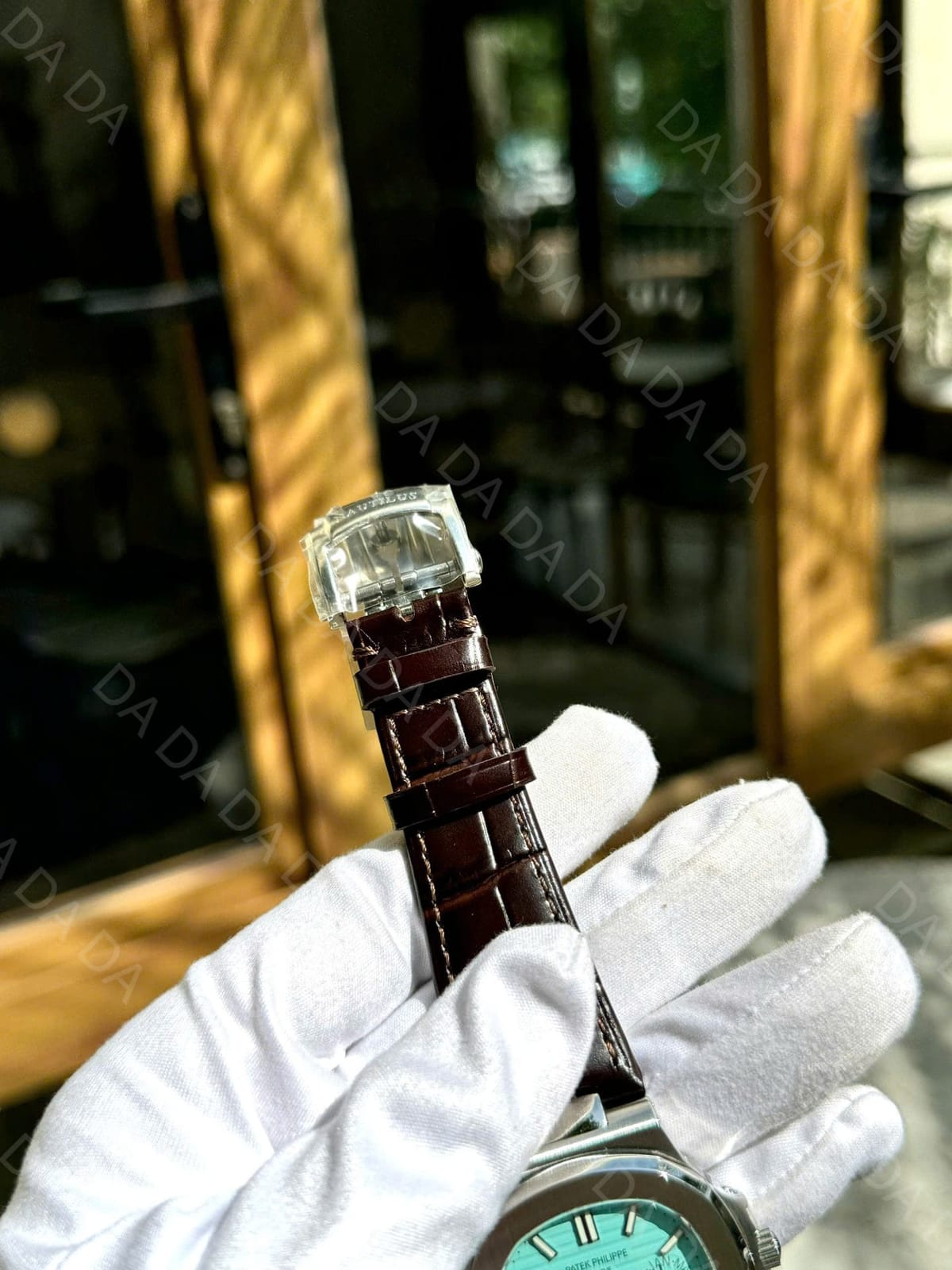 파텍필립 노틸러스 5740 스틸 티파니앤코 가죽밴드 40mm 9