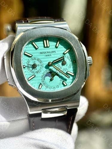 파텍필립 노틸러스 5740 스틸 티파니앤코 가죽밴드 40mm