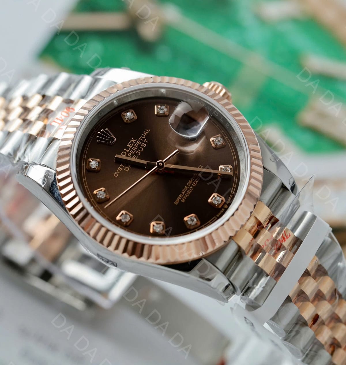 롤렉스 데이저스트 콤비 초코판 10P 36mm 4