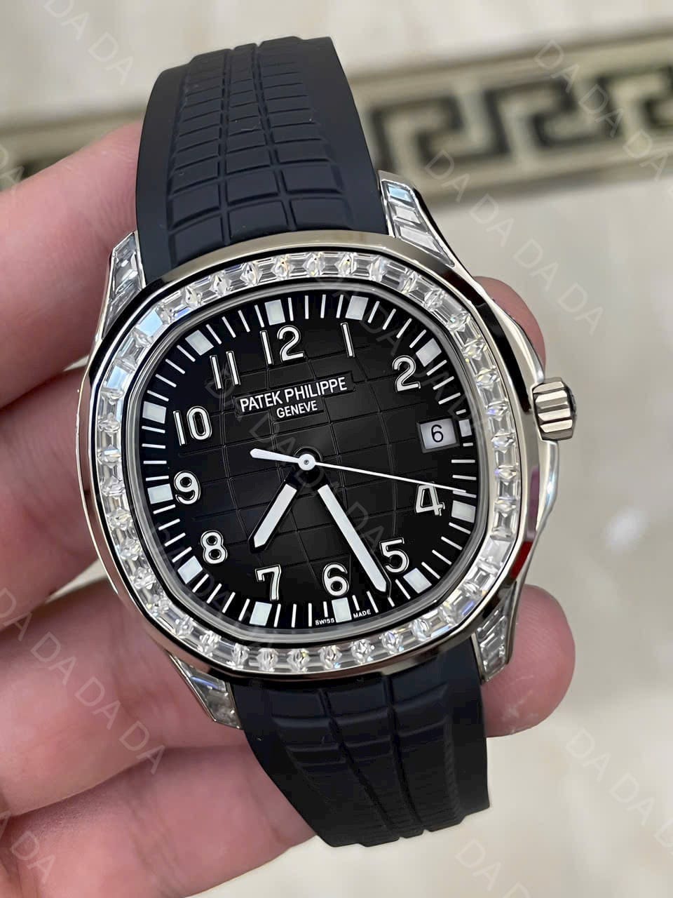 파텍필립 아쿠아넛 5167 블랙 다이아베젤 40mm 4
