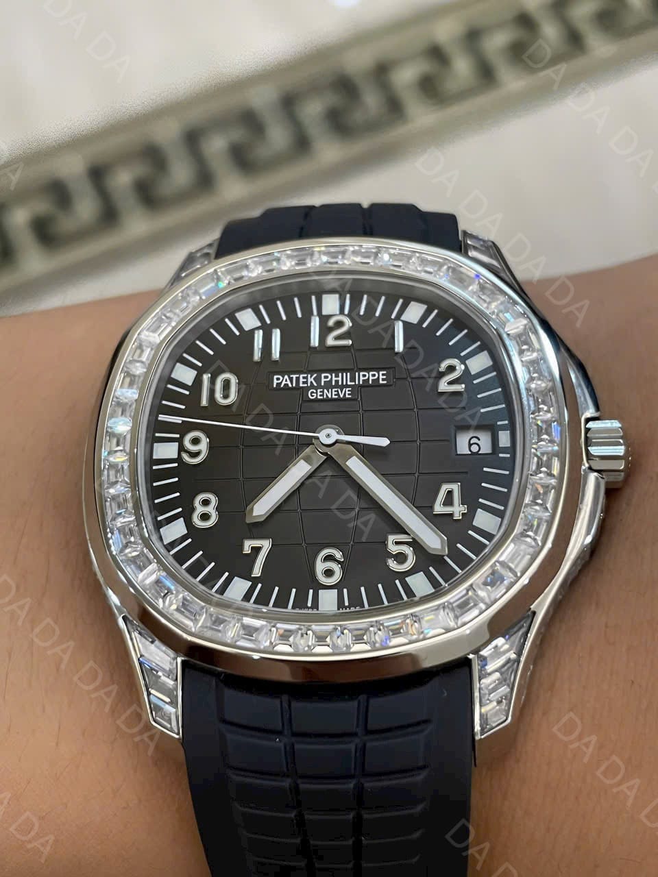 파텍필립 아쿠아넛 5167 블랙 다이아베젤 40mm 6