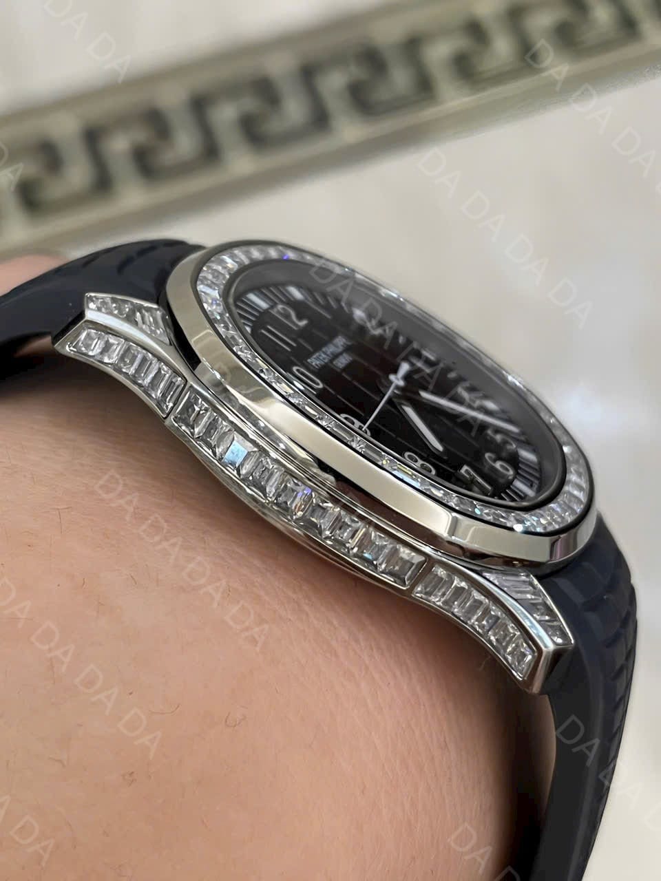 파텍필립 아쿠아넛 5167 블랙 다이아베젤 40mm 7