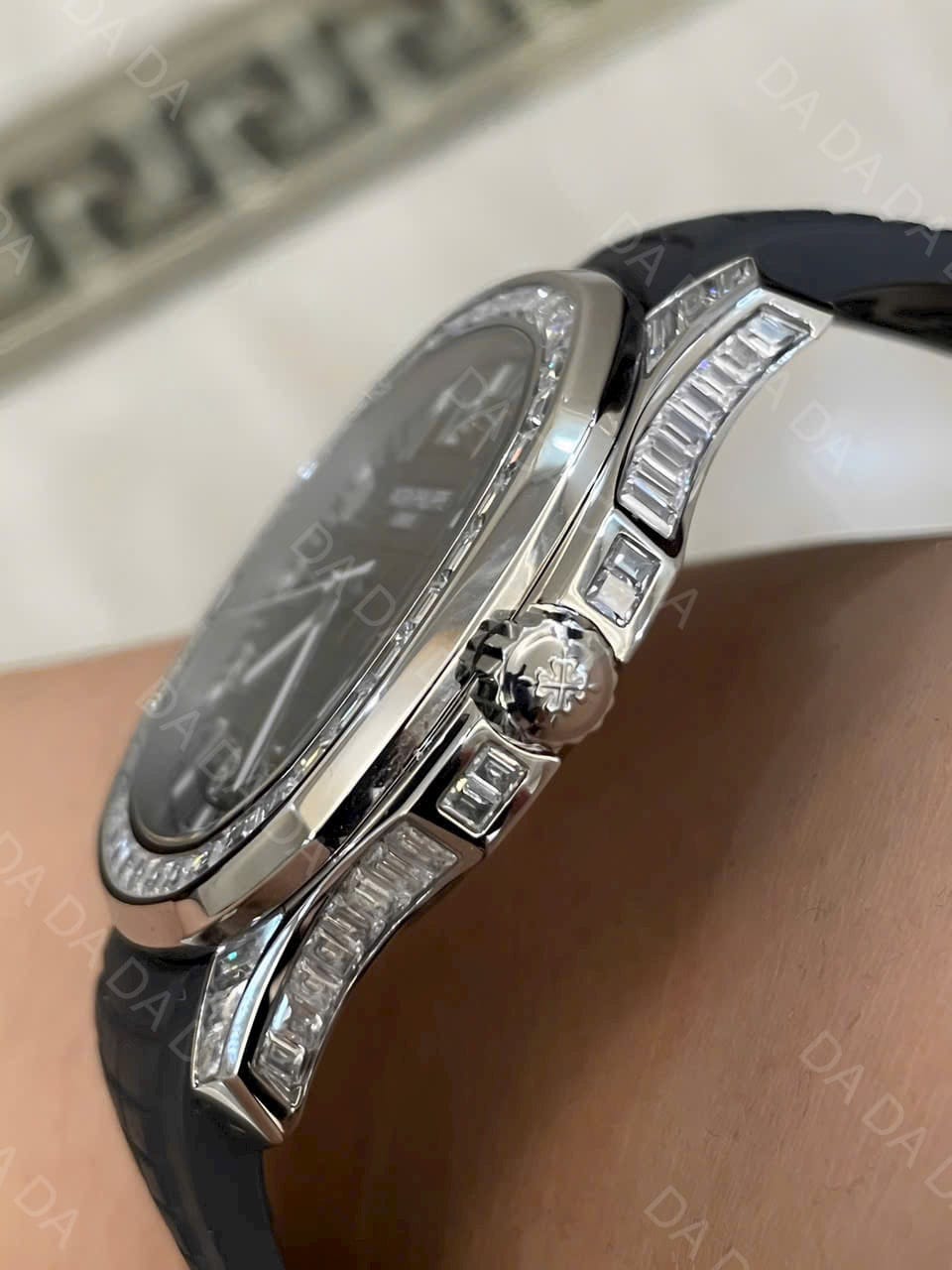 파텍필립 아쿠아넛 5167 블랙 다이아베젤 40mm 8