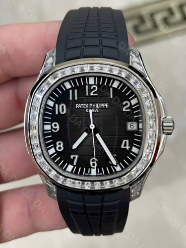 파텍필립 아쿠아넛 5167 블랙 다이아베젤 40mm