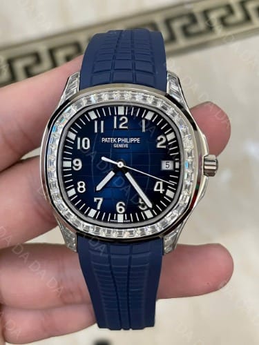파텍필립 아쿠아넛 5168 블루 다이아베젤 42mm