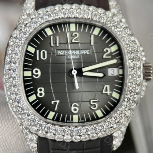 파텍필립 아쿠아넛 5167 블랙 풀파베 40mm
