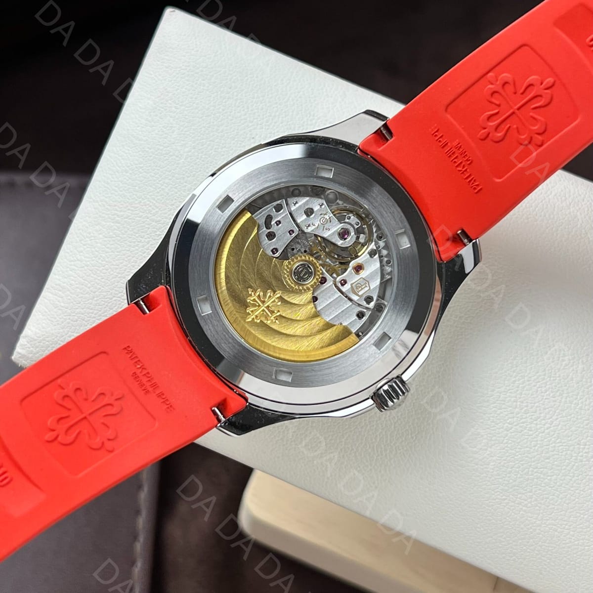 파텍필립 아쿠아넛 5167 블랙 레드 러버밴드 40mm 7