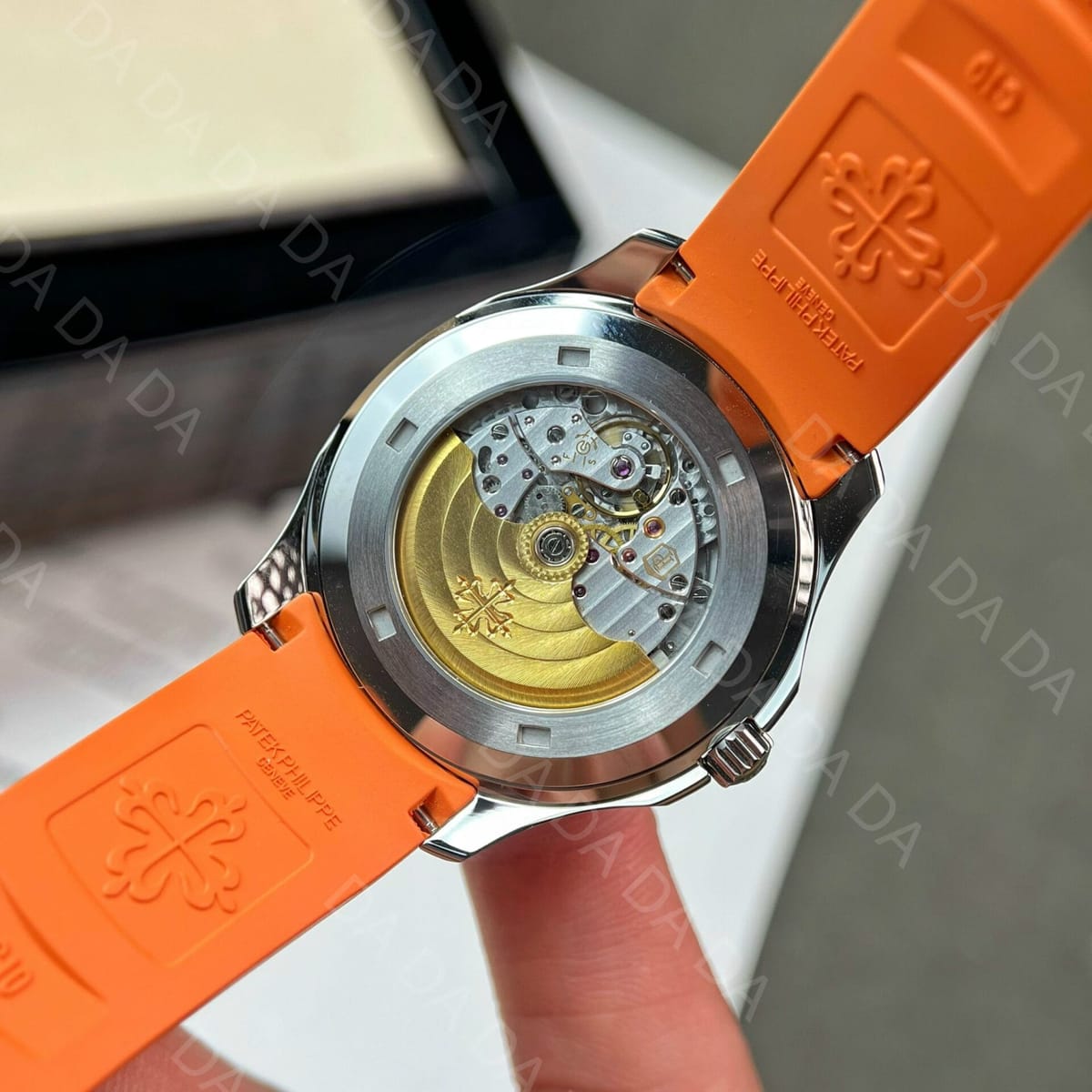 파텍필립 아쿠아넛 5167 블랙 오렌지 러버스트랩 40mm 7