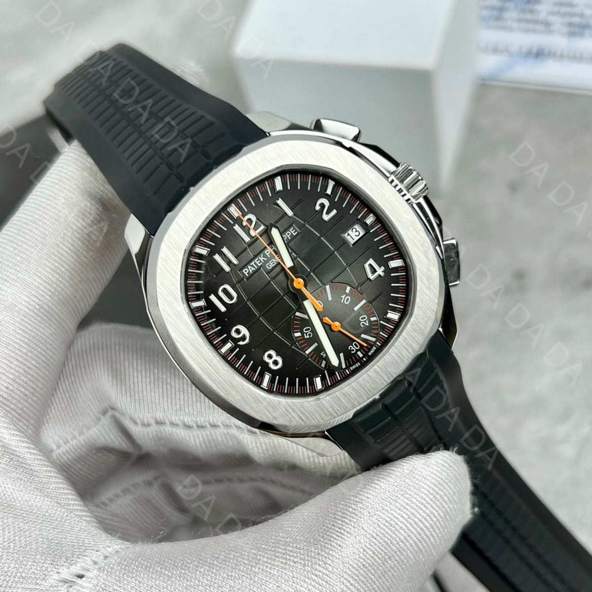 파텍필립 아쿠아넛 5968 블랙 러버밴드 42mm 3