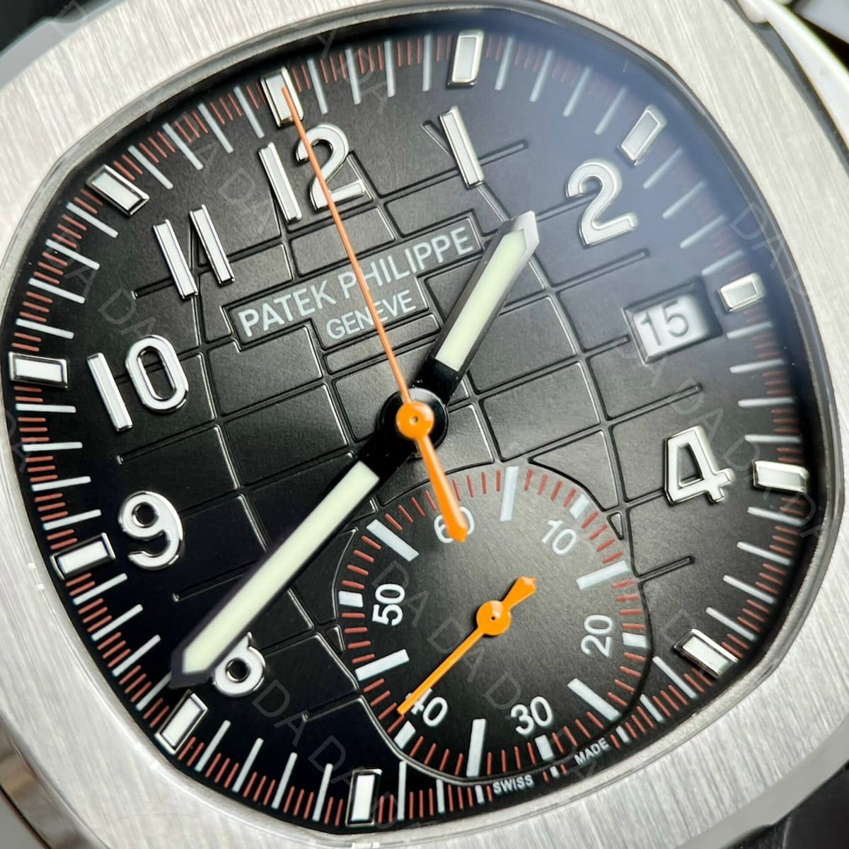 파텍필립 아쿠아넛 5968 블랙 러버밴드 42mm 4