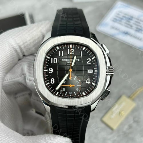 파텍필립 아쿠아넛 5968 블랙 러버밴드 42mm