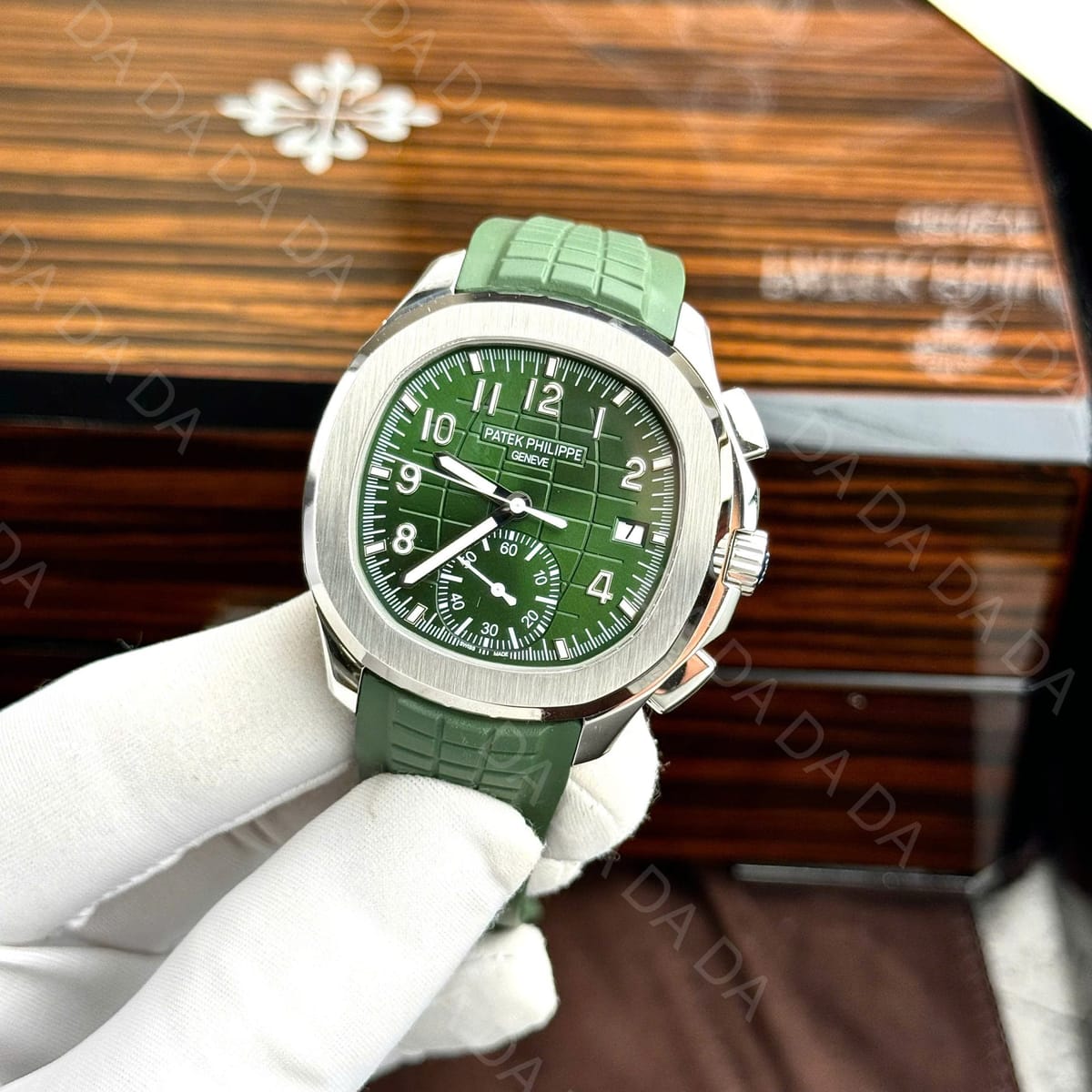 파텍필립 아쿠아넛 5968 그린 42.2mm 4