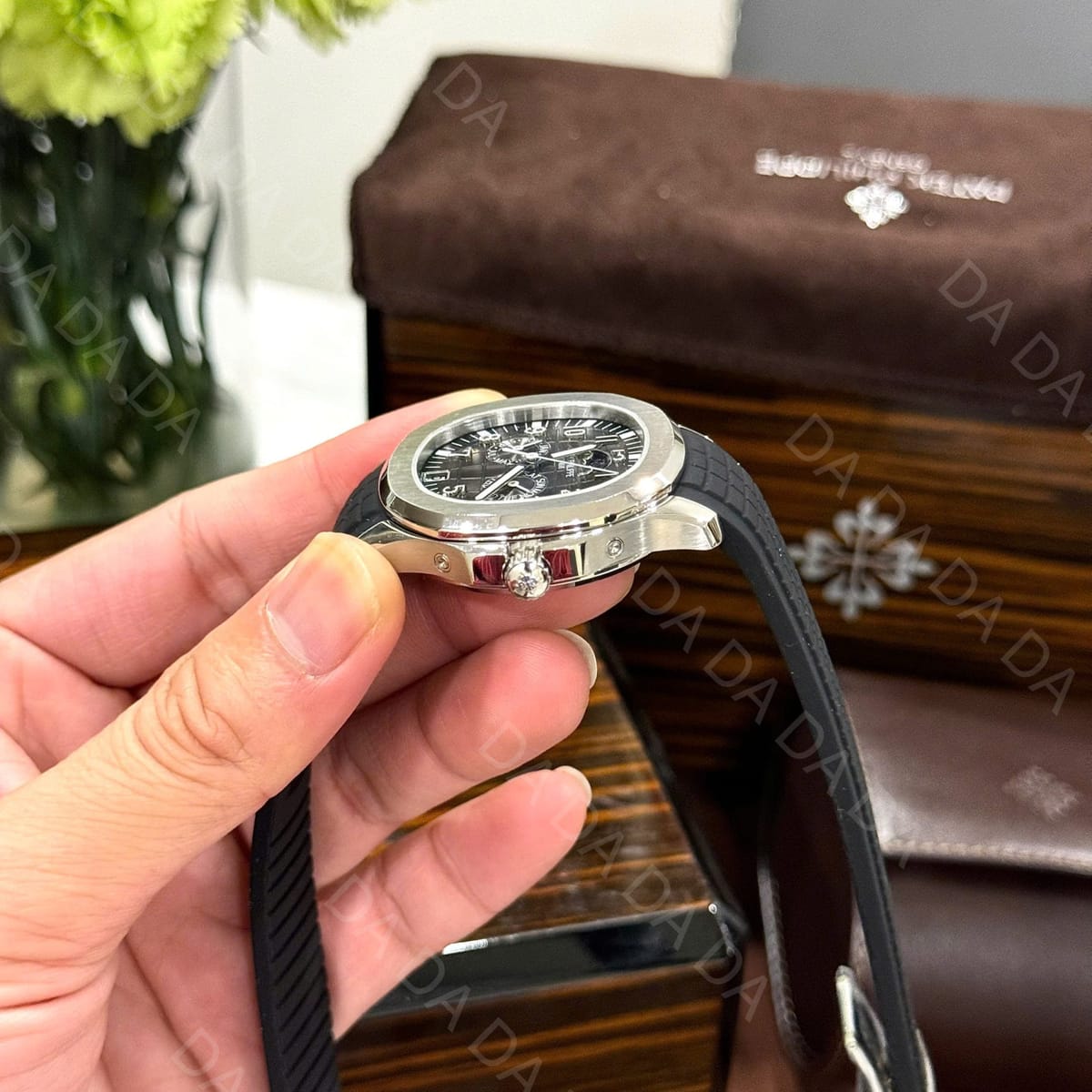 파텍필립 아쿠아넛 5261 블랙 러버밴드 40mm 3