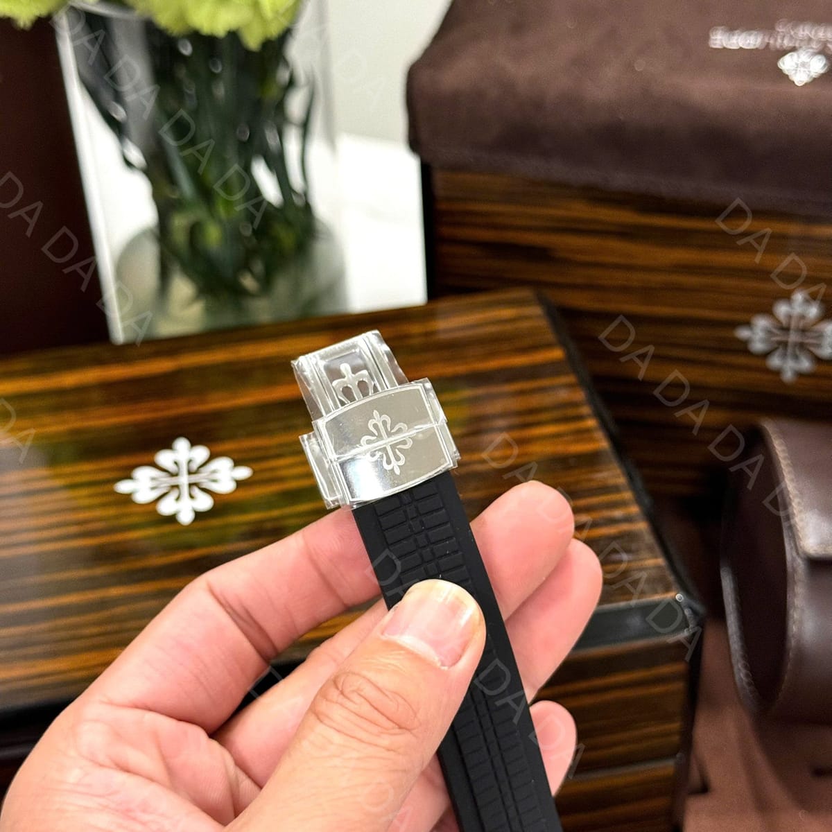 파텍필립 아쿠아넛 5261 블랙 러버밴드 40mm 7