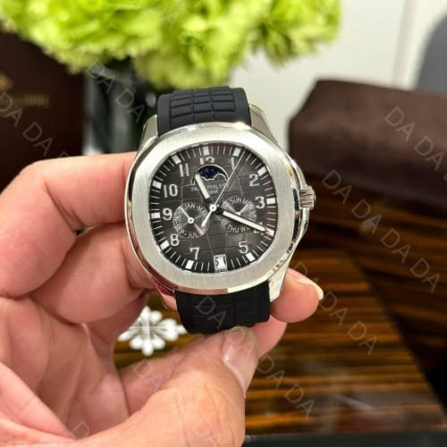 파텍필립 아쿠아넛 5261 블랙 러버밴드 40mm