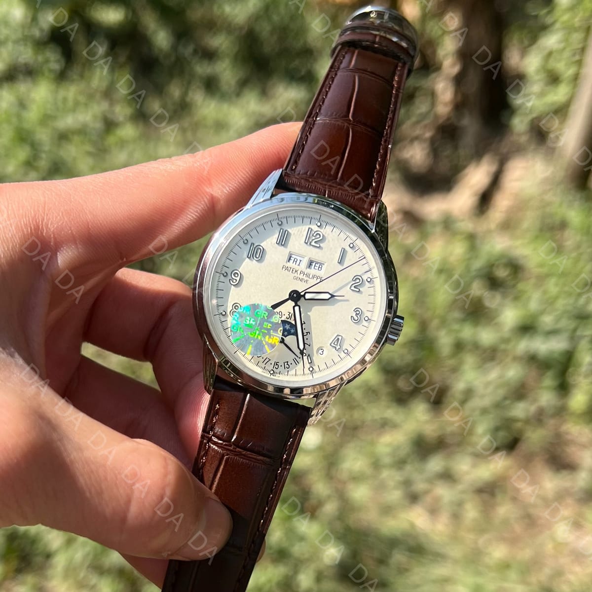 파텍필립 컴플리케이션 5320 화이트다이얼 가죽밴드 40mm 3