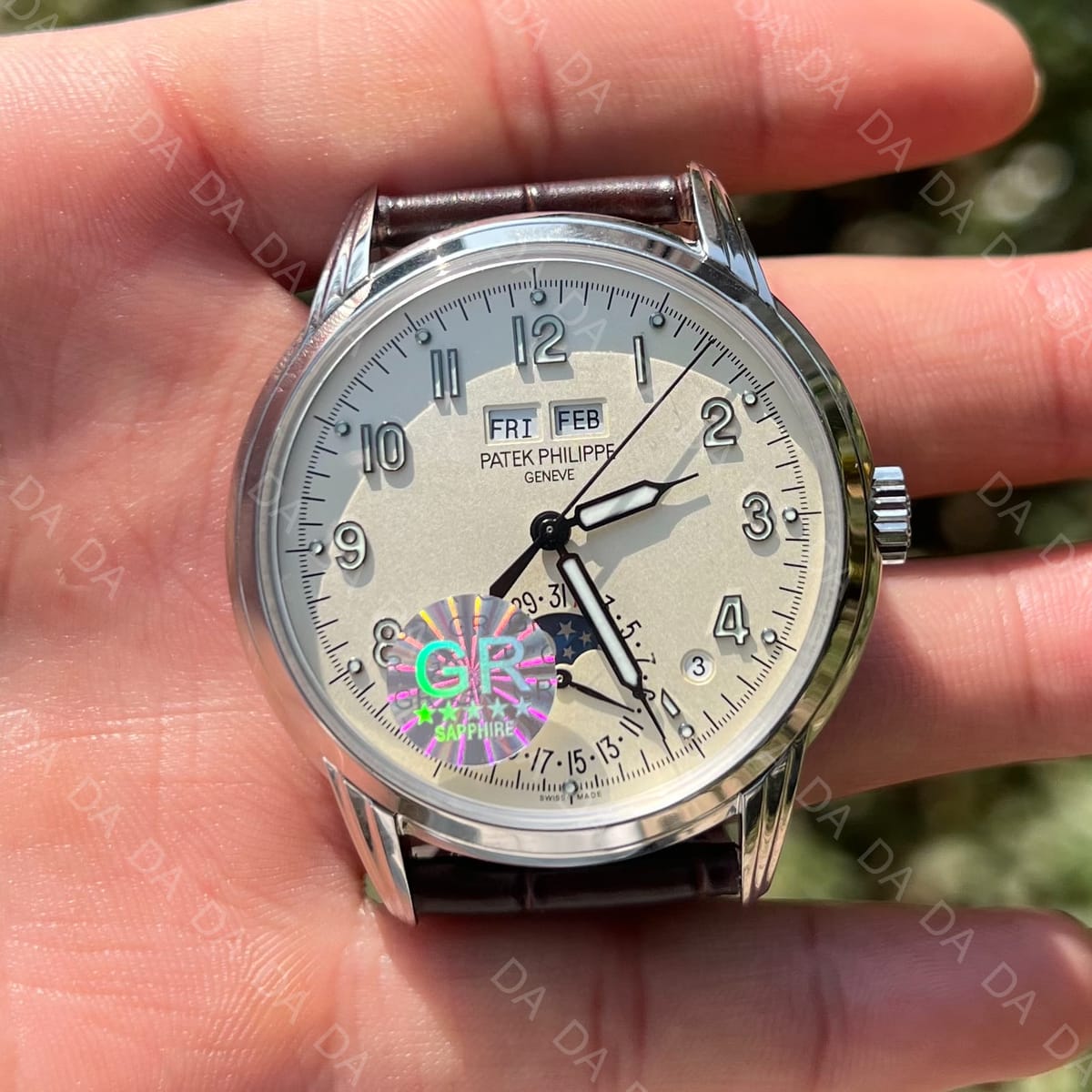 파텍필립 컴플리케이션 5320 화이트다이얼 가죽밴드 40mm 5