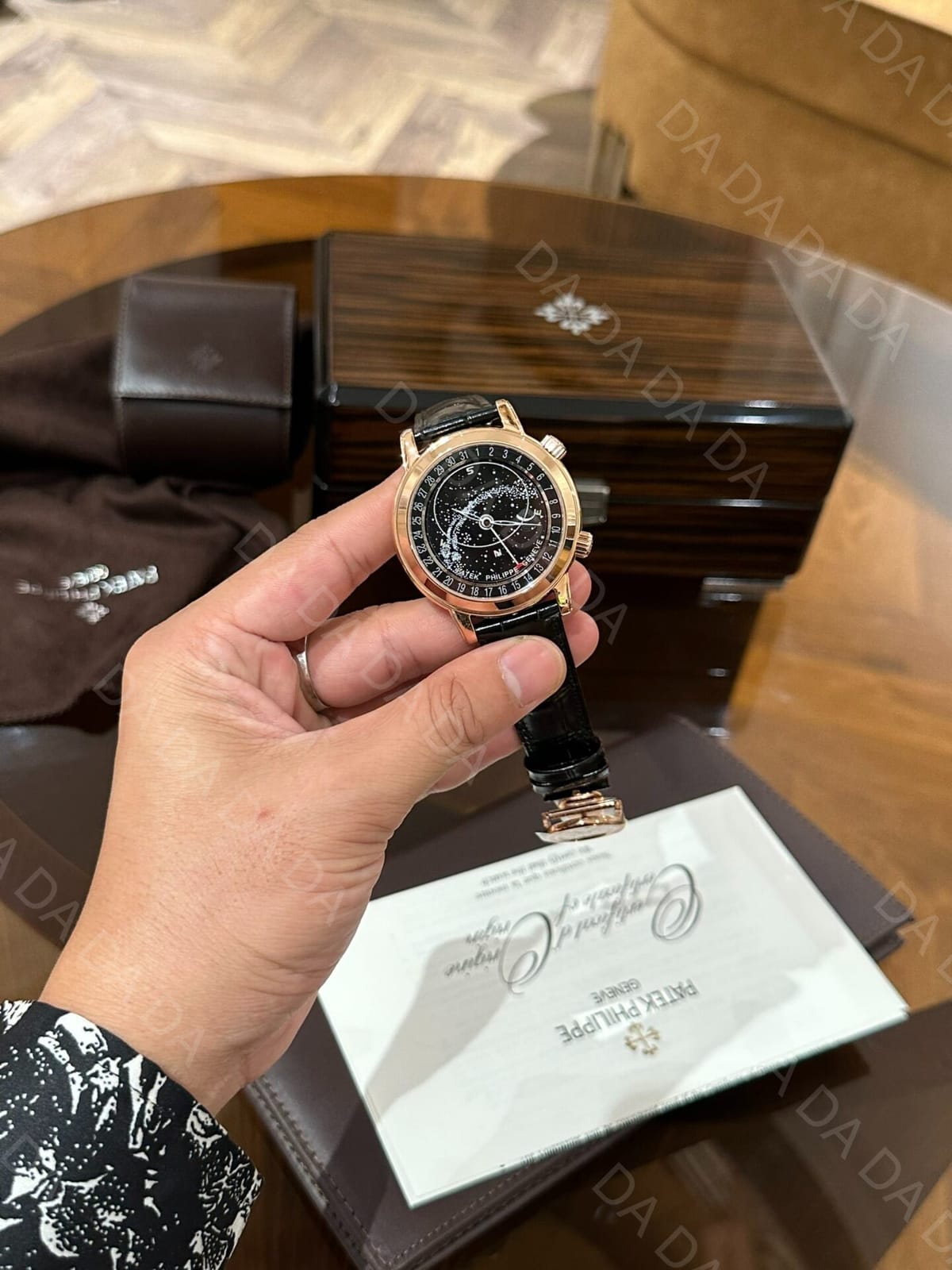 파텍필립 컴플리케이션 6102 금통 검판 가죽밴드 44mm 3