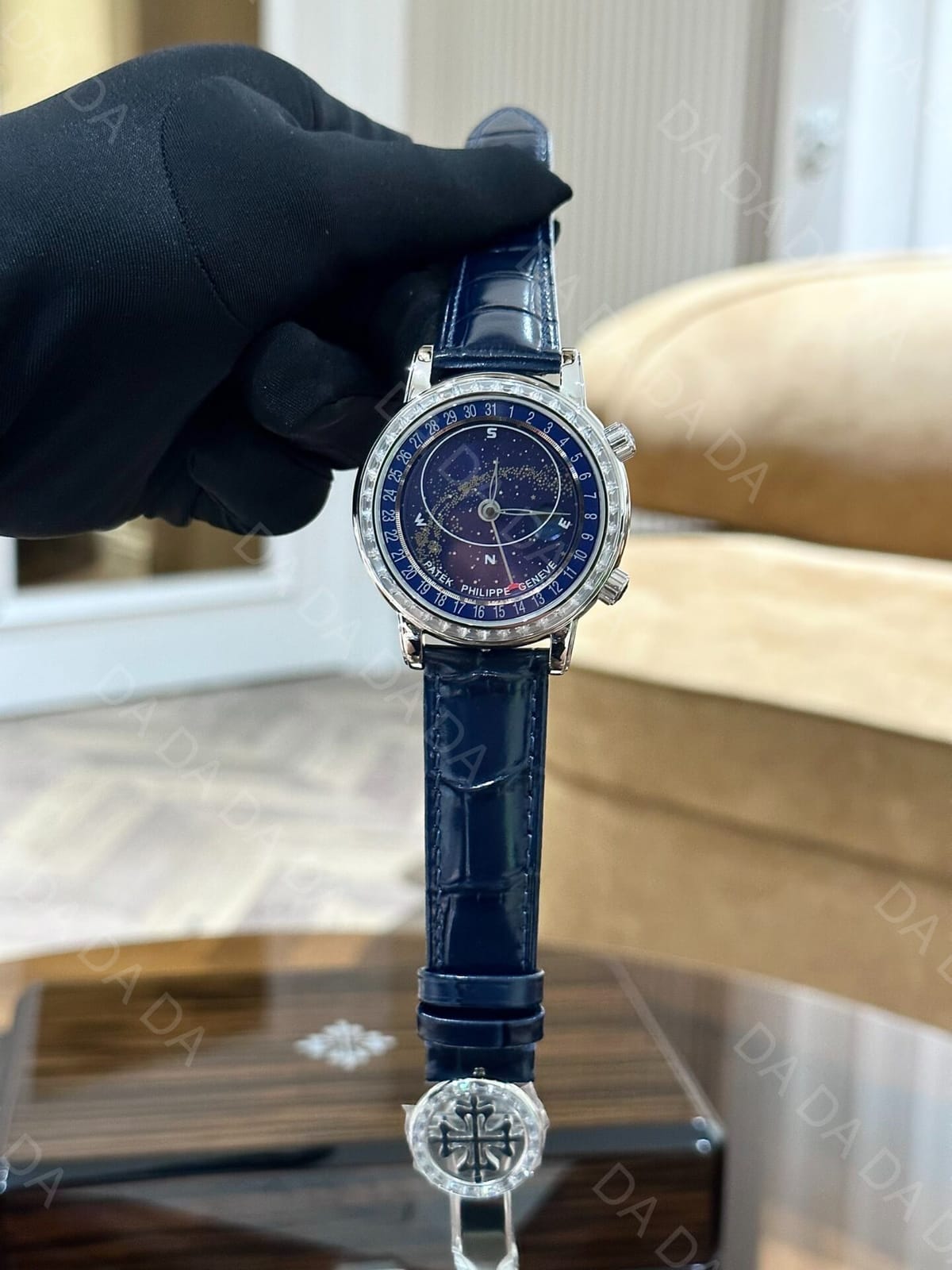 파텍필립 컴플리케이션 6104 청판 다이아베젤 44mm 3