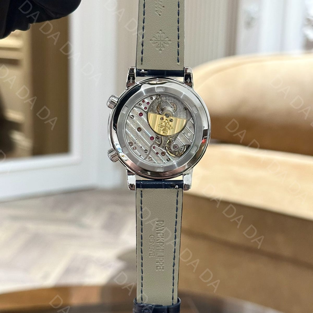 파텍필립 컴플리케이션 6104 청판 다이아베젤 44mm 5