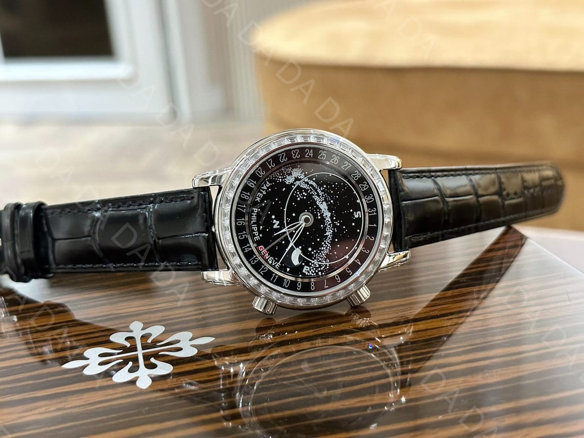파텍필립 컴플리케이션 6104 검판 다이아베젤 44mm 3
