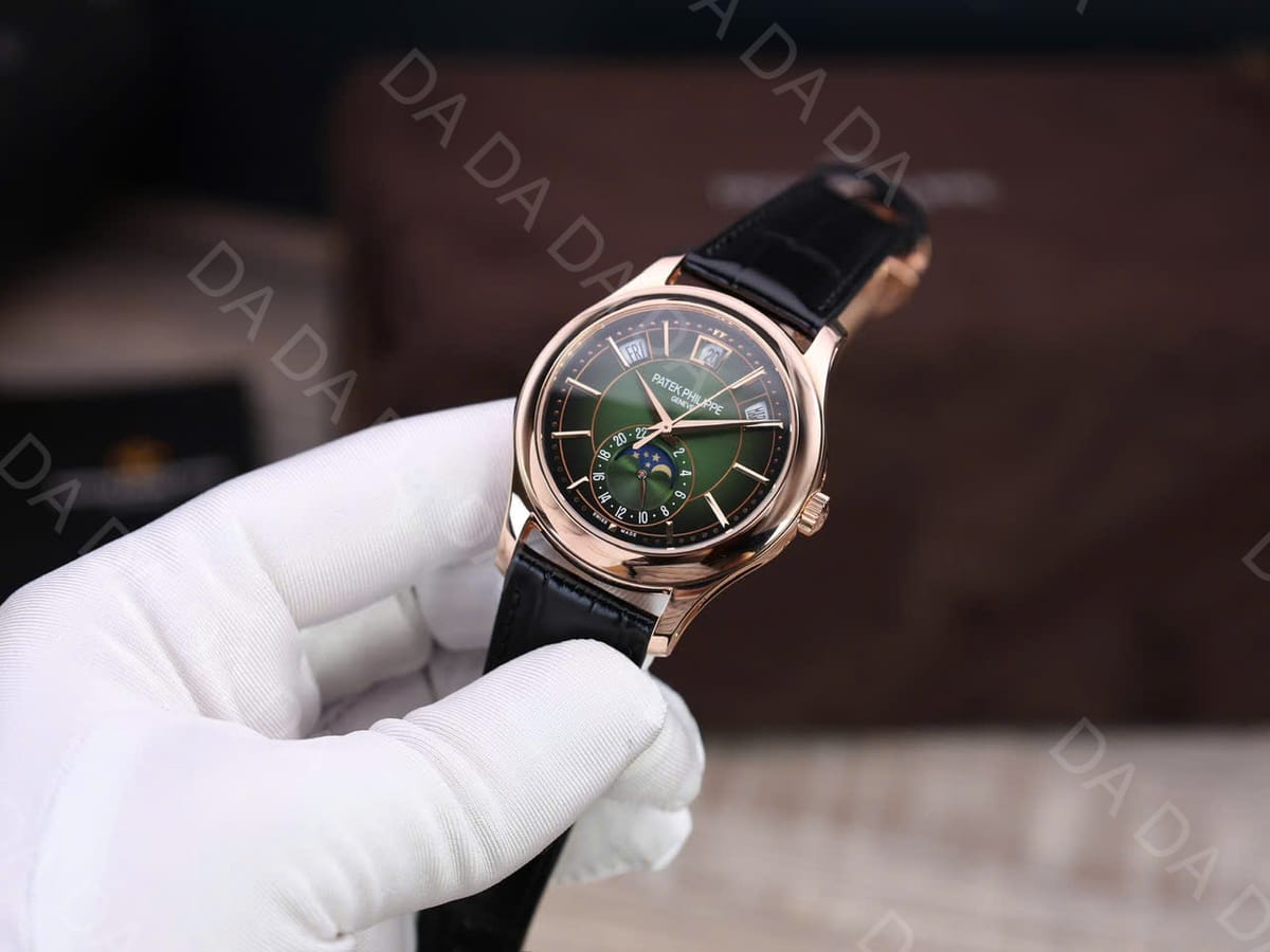 파텍필립 컴플리케이션 5205 금통 그린다이얼 40mm 3