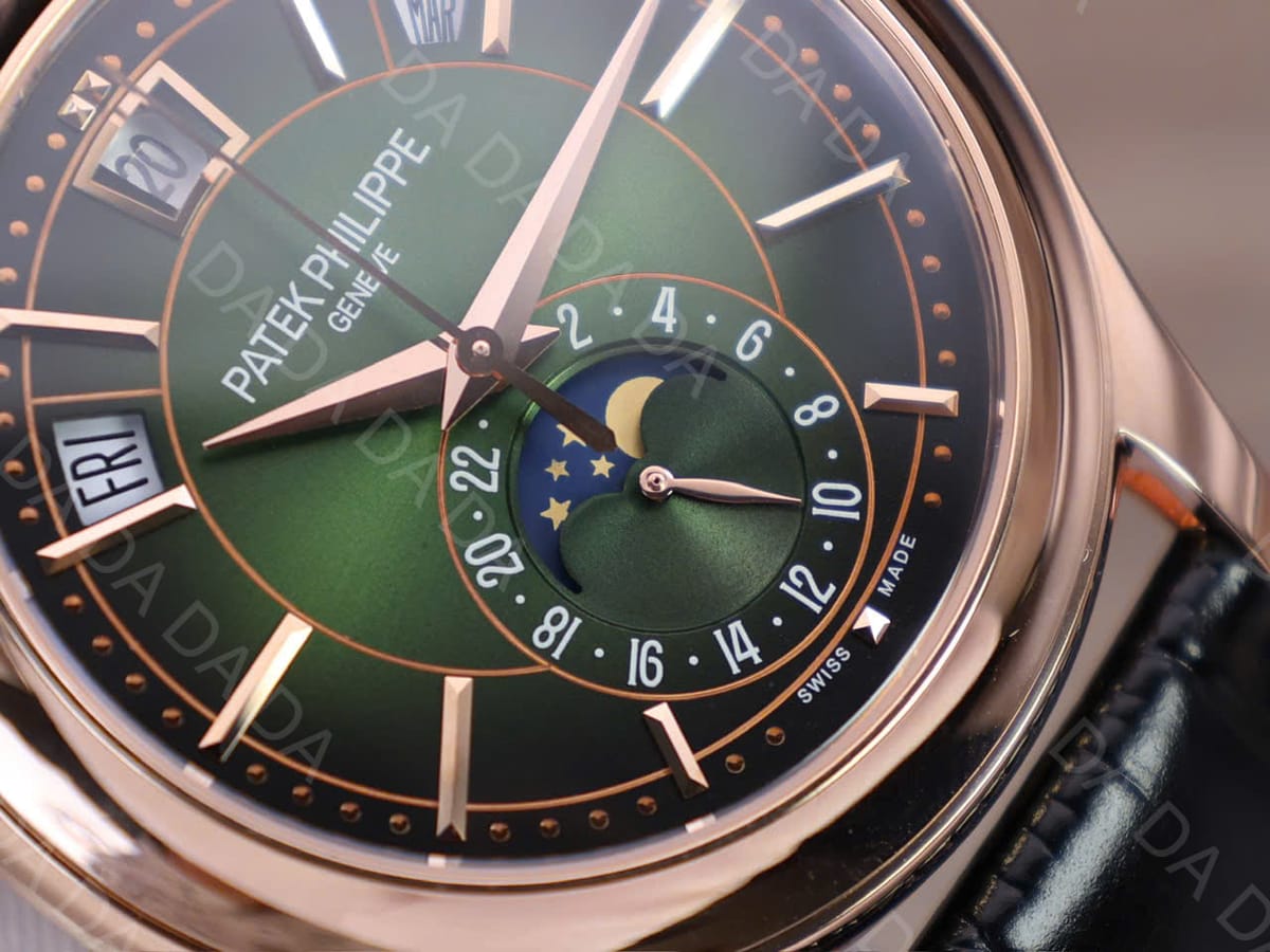 파텍필립 컴플리케이션 5205 금통 그린다이얼 40mm 5