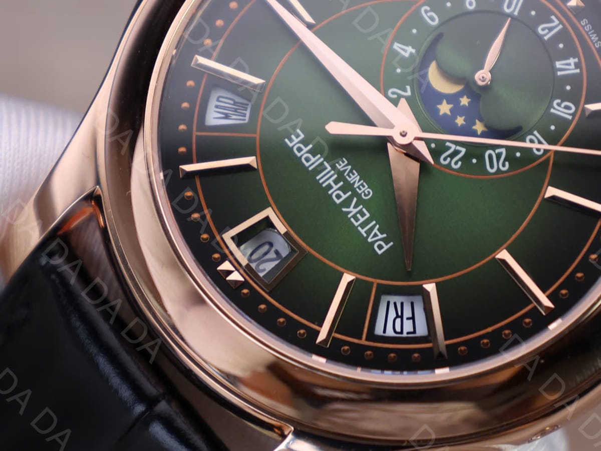 파텍필립 컴플리케이션 5205 금통 그린다이얼 40mm 6