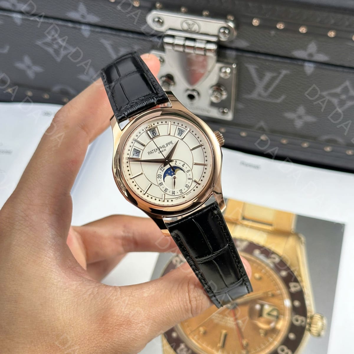 파텍필립 컴플리케이션 5205 금통 흰판 40mm 3