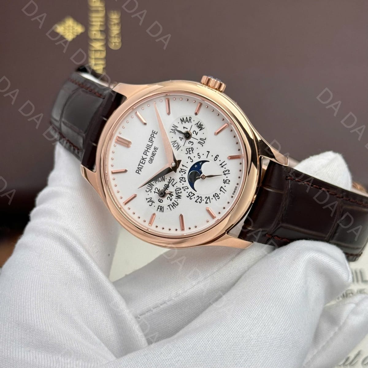 파텍필립 컴플리케이션 5327 금통 흰판 40mm 4