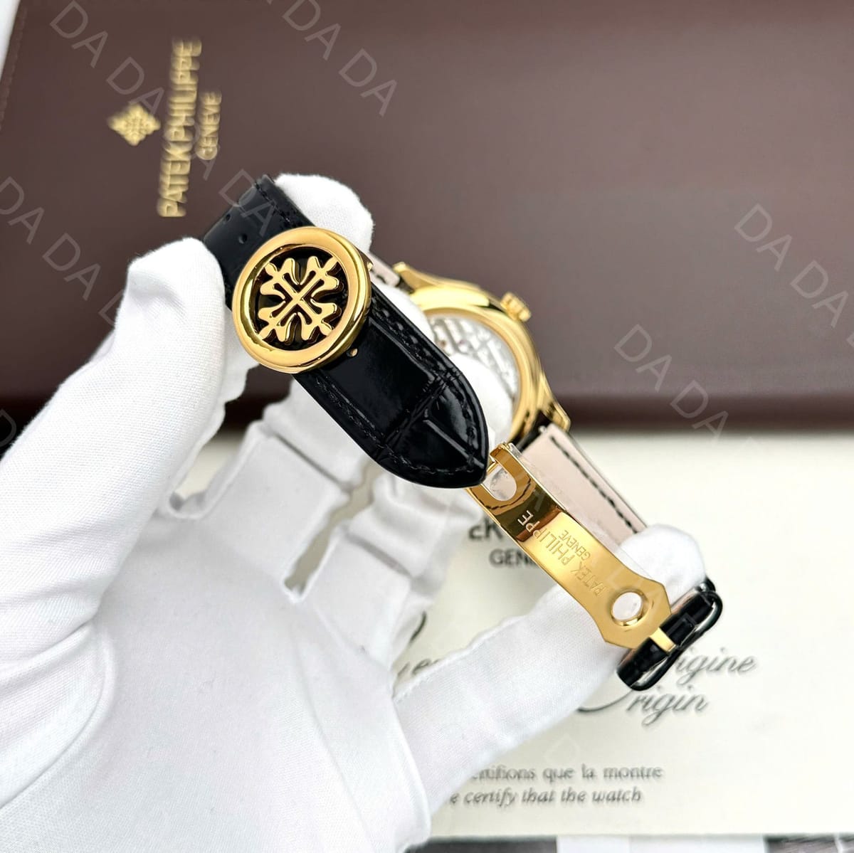 파텍필립 컴플리케이션 5327 옐로우골드 금통 흰판 40mm 7