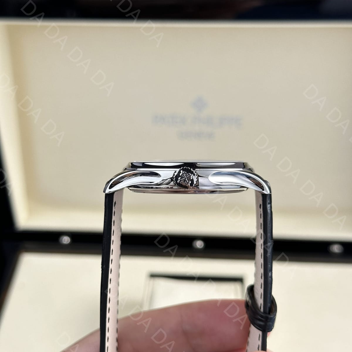 파텍필립 칼라트라바 5227 흰판 가죽밴드 39mm 8
