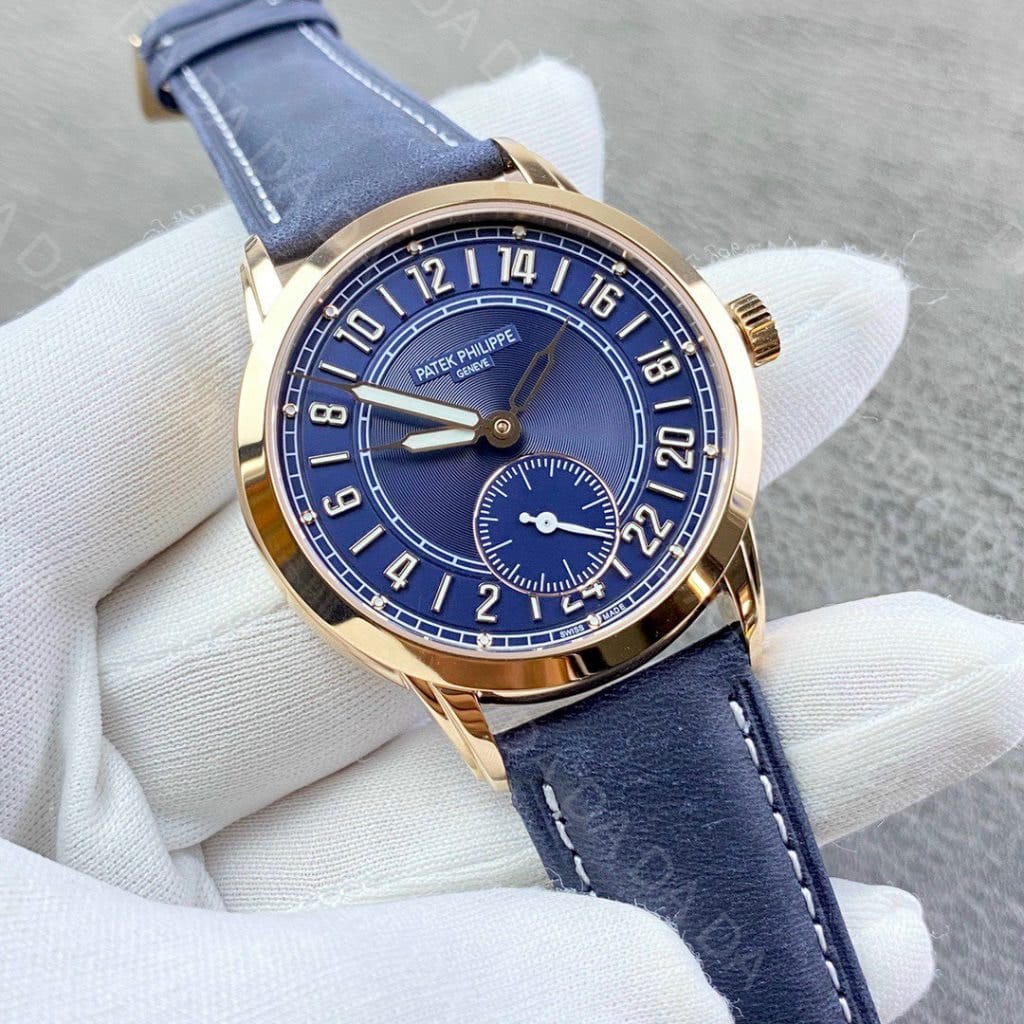 파텍필립 칼라트라바 5224 금통 블루 42mm 3