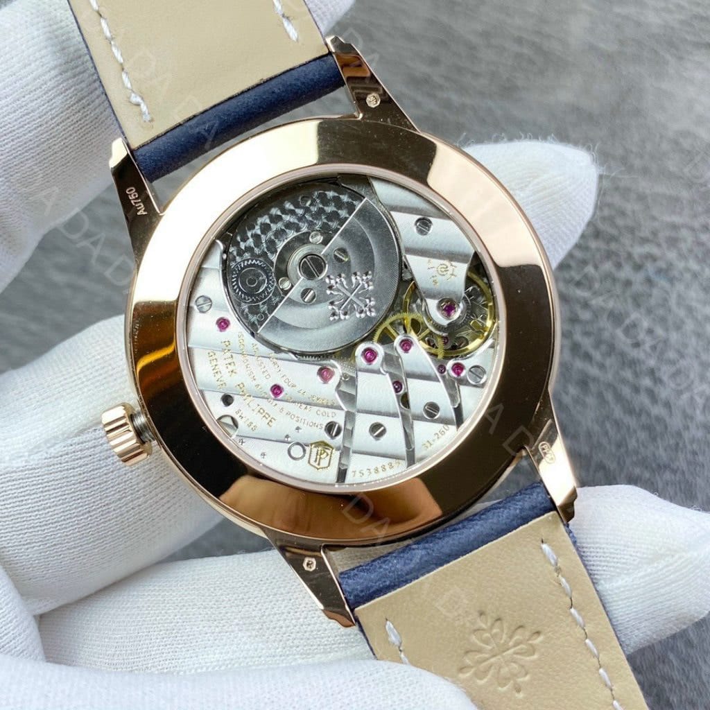 파텍필립 칼라트라바 5224 금통 블루 42mm 7