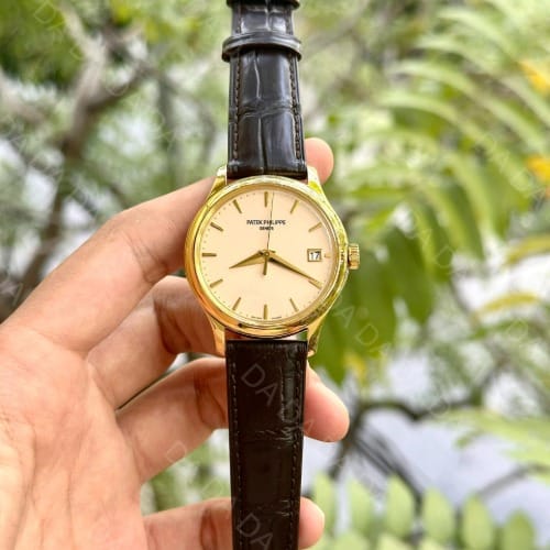 파텍필립 칼라트라바 5227 옐로우골드 금통 39mm
