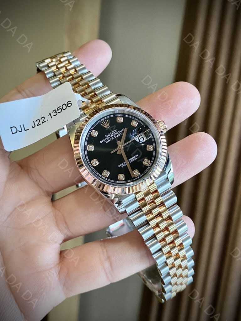 롤렉스 데이저스트 콤비 검판 10P 36mm 3