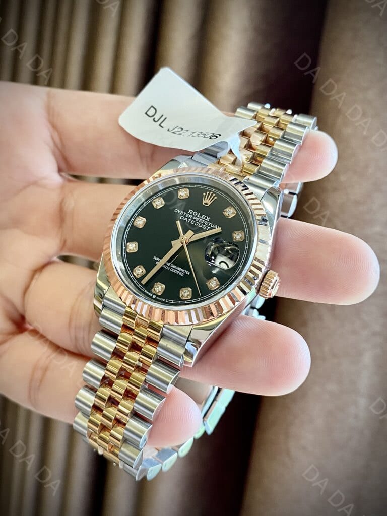 롤렉스 데이저스트 콤비 검판 10P 36mm 4