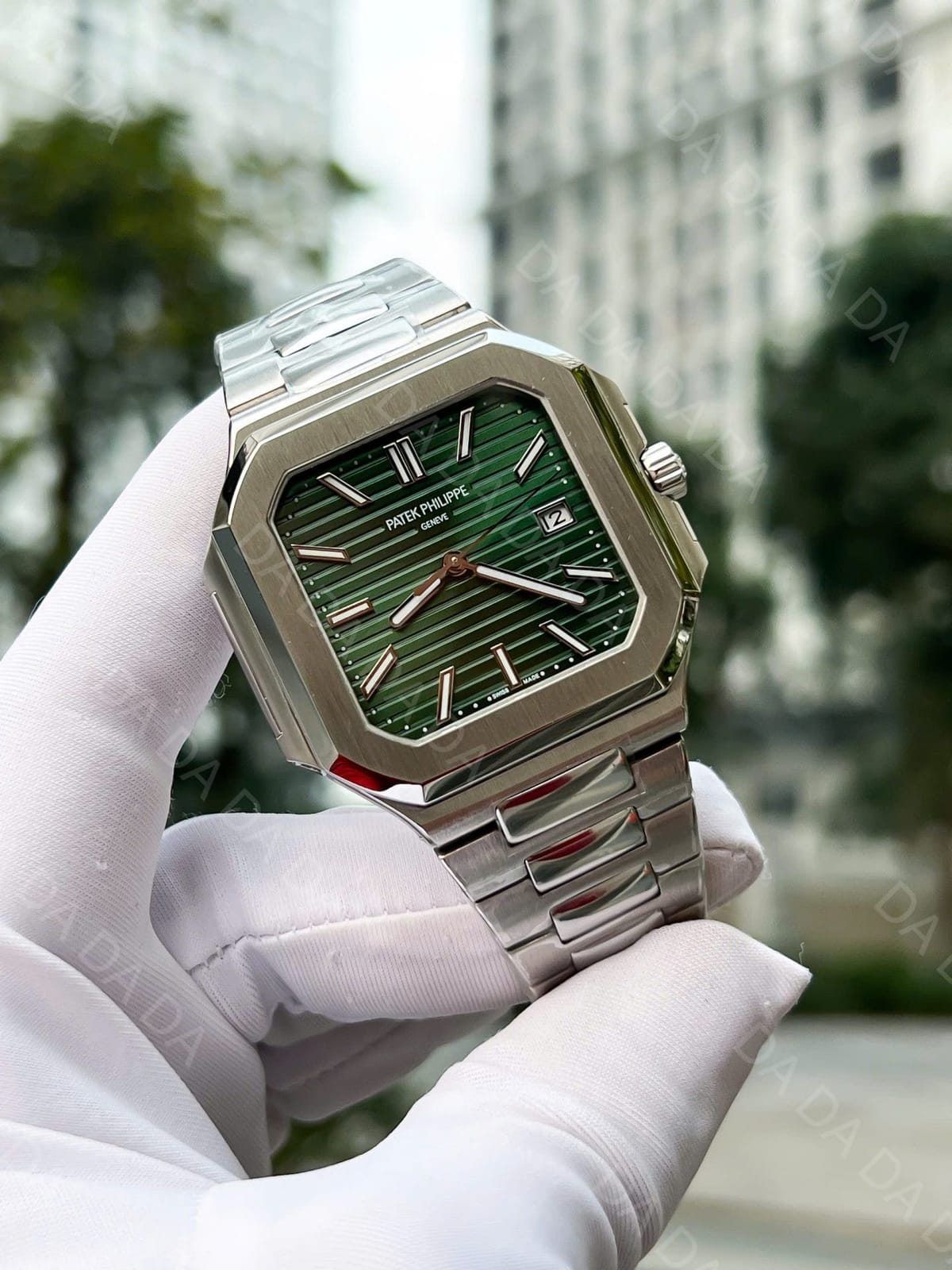 파텍필립 큐비투스 5821 그린다이얼 45mm 4