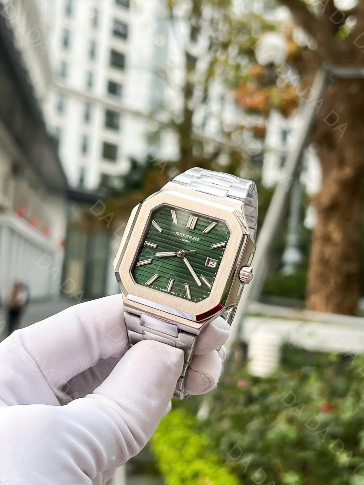 파텍필립 큐비투스 5821 그린다이얼 45mm 6
