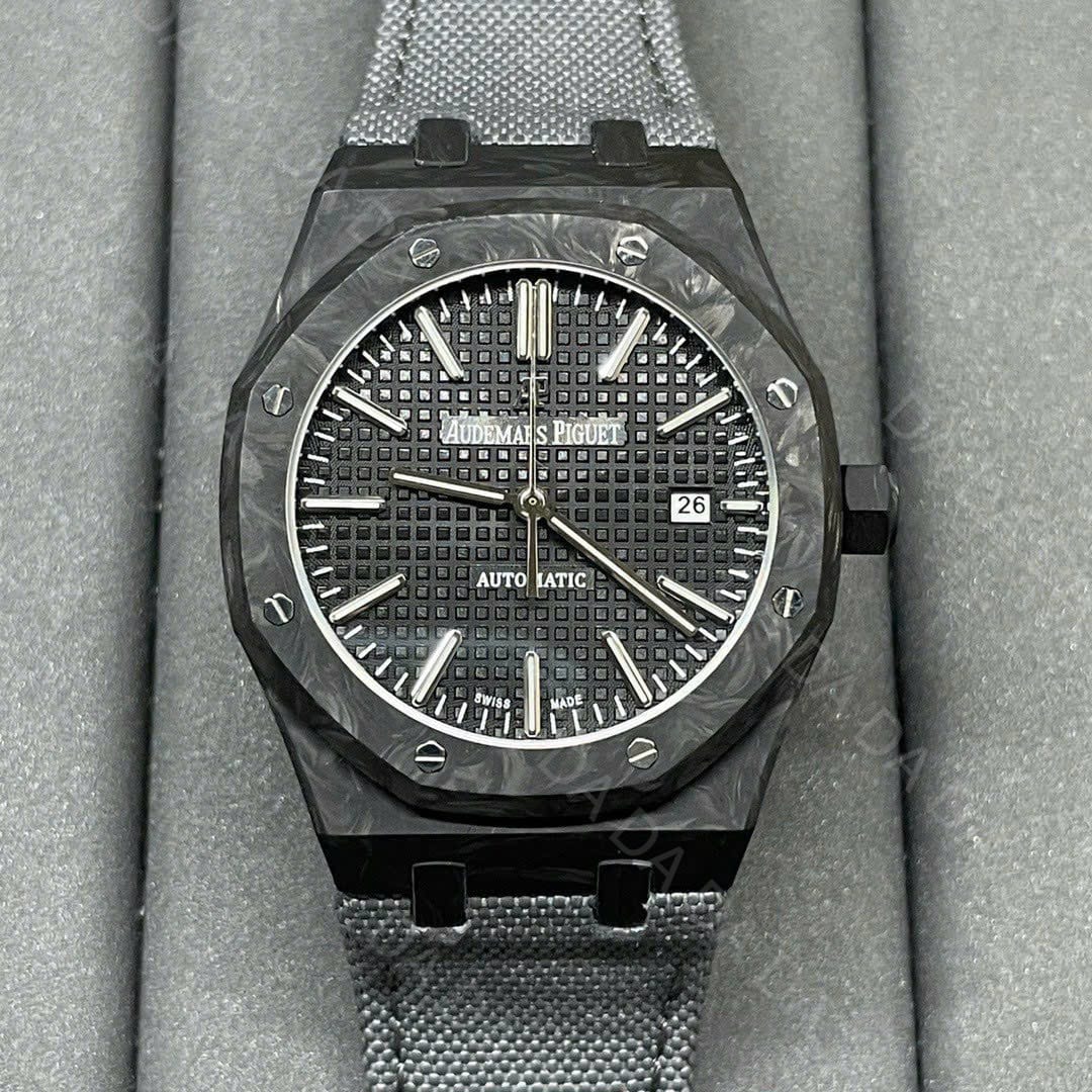 오데마피게 로얄오크 15400 카본 블랙 41mm 6