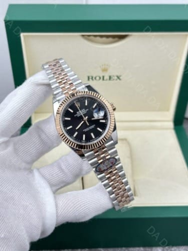 롤렉스 데이저스트 로즈골드 콤비 검판 41mm
