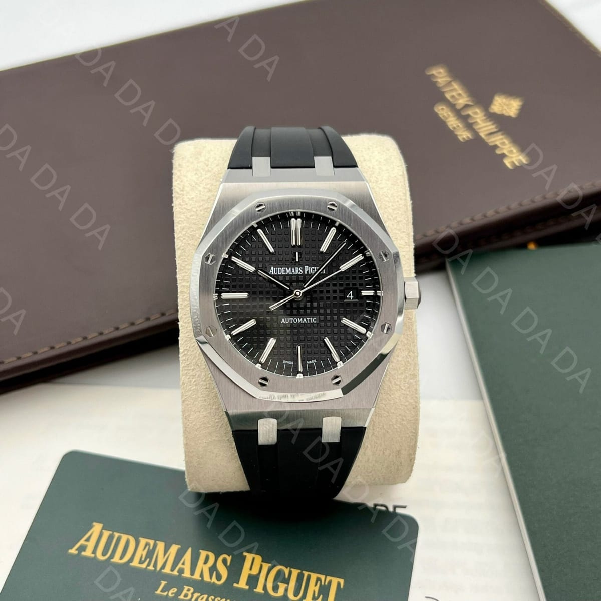 오데마피게 로얄오크 15400 검판 러버밴드 41mm 3
