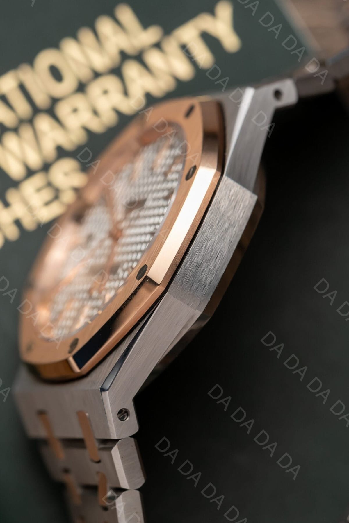 오데마피게 로얄오크 15400 로즈골드 콤비 흰판 41mm 5