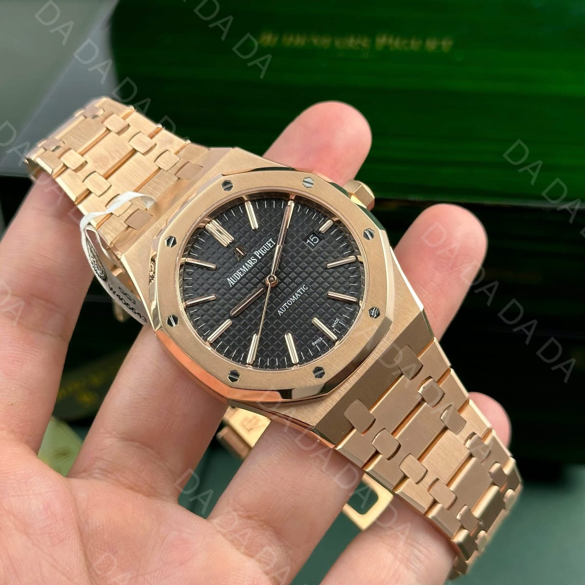 오데마피게 로얄오크 15400 로즈골드 금통 검판 41mm 4