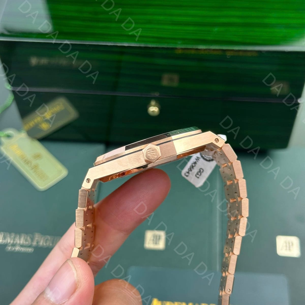 오데마피게 로얄오크 15400 로즈골드 금통 검판 41mm 6