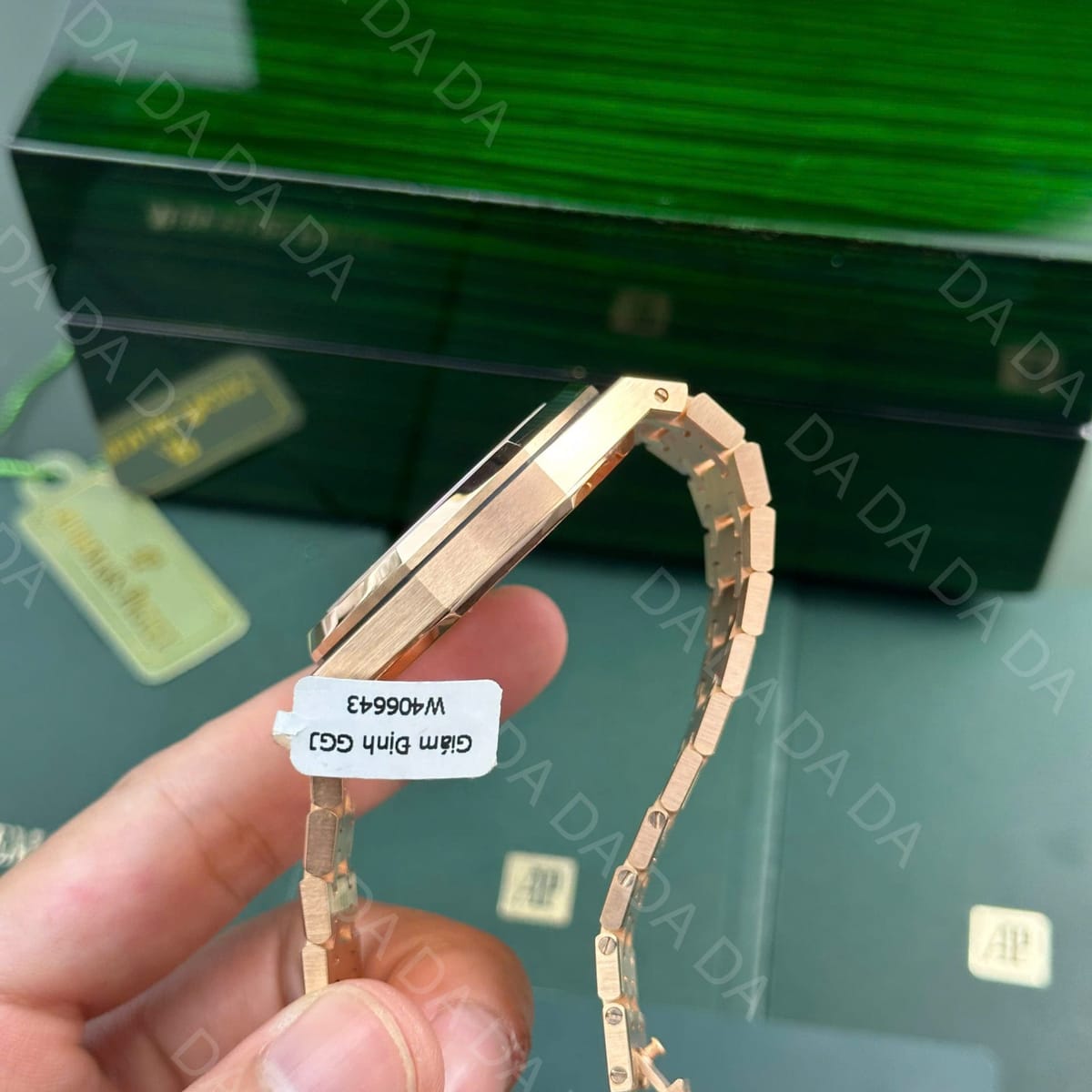 오데마피게 로얄오크 15400 로즈골드 금통 검판 41mm 7