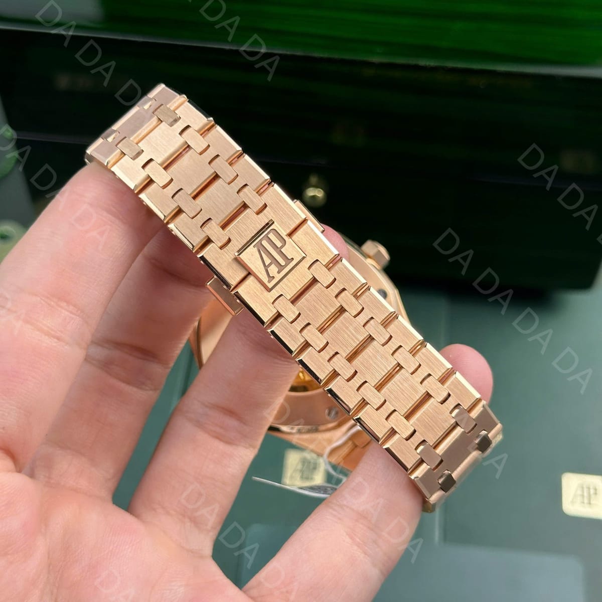 오데마피게 로얄오크 15400 로즈골드 금통 검판 41mm 10