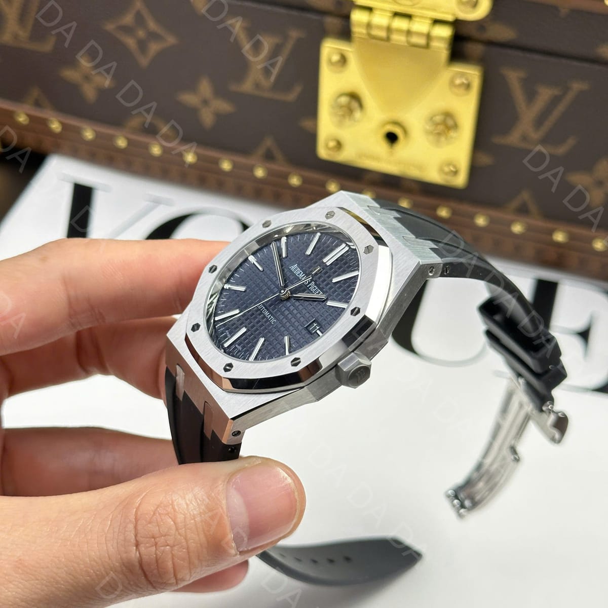 오데마피게 로얄오크 15400 청판 러버밴드 41mm 5