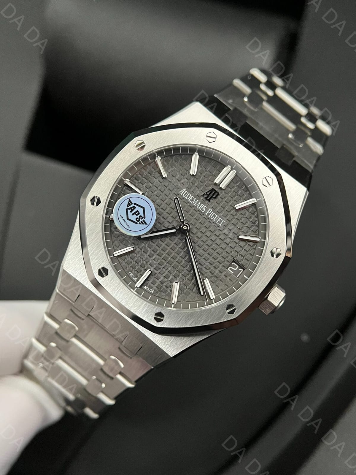 오데마피게 로얄오크 15500 그레이다이얼 41mm 3